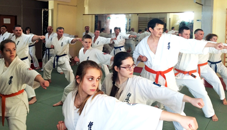 Egzaminacyjne stresy karateków