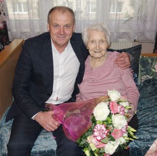 Pani Maria Olszewska ma 100 lat