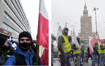 Rolnicy z powiatu protestowali w Warszawie