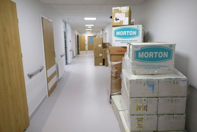 13 ton sprzętu dla szpitala