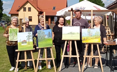 Malowali i fotografowali okolice Wielbarka