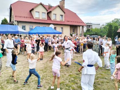 Parafialny piknik z pokazem karate