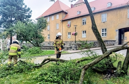 Znów walczyli ze skutkami nawałnicy