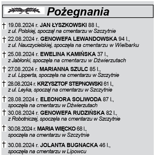 Pożegnania