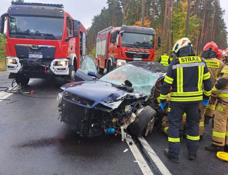 Groźny wypadek w Jęczniku