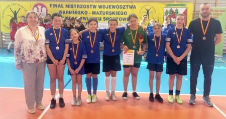 Najlepiej zagrały dziewczęta z Olsztyna