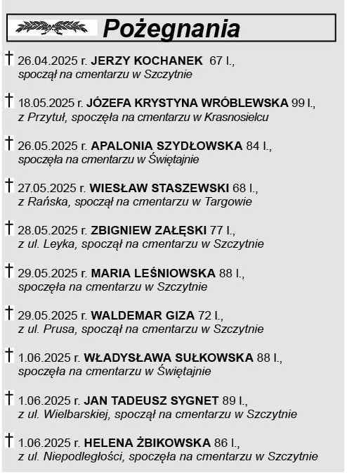 Pożegnania