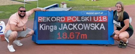 Kolejny rekord Jackowskiej