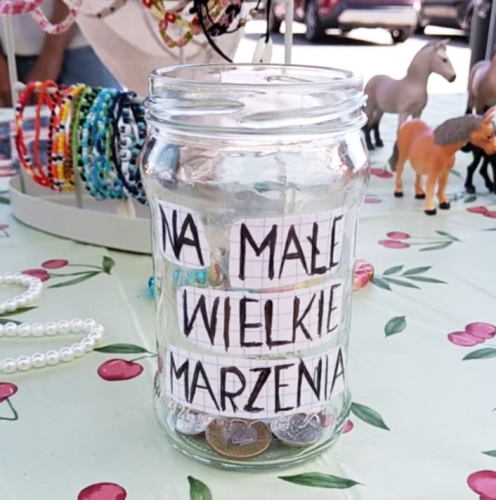 Pchli targ z dziecięcym akcentem