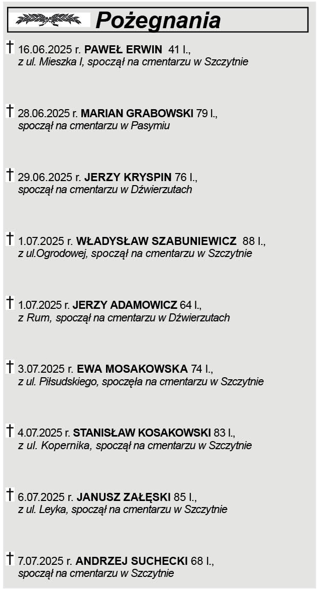 Pożegnania
