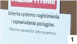 Pusto jak na dworcu