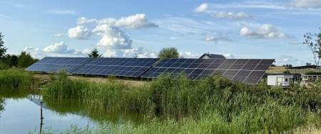 Oczyszczalnia ze słoneczną energią