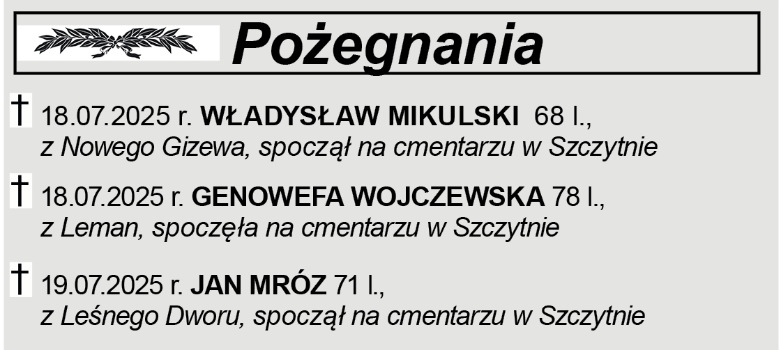 Pożegnania