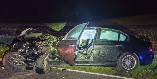 Spowodował wypadek, choć nie powinien siadać za kółko