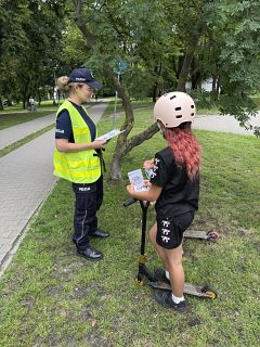 Hulajnogi i rowery pod lupą policji