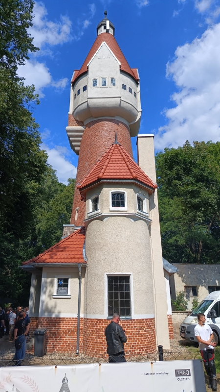 Wieża ciśnień z odnowionym obliczem