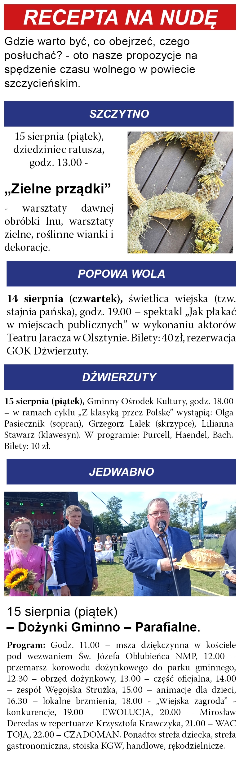 Recepta na nudę