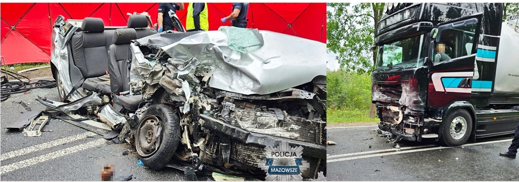 Drogowy horror w Opaleńcu