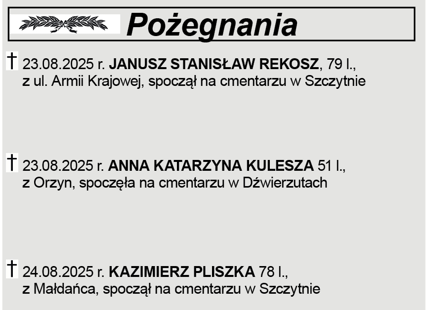 Pożegnania