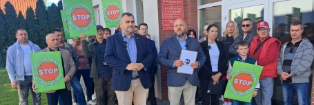 Stop wiatrakom w Wielbarku
