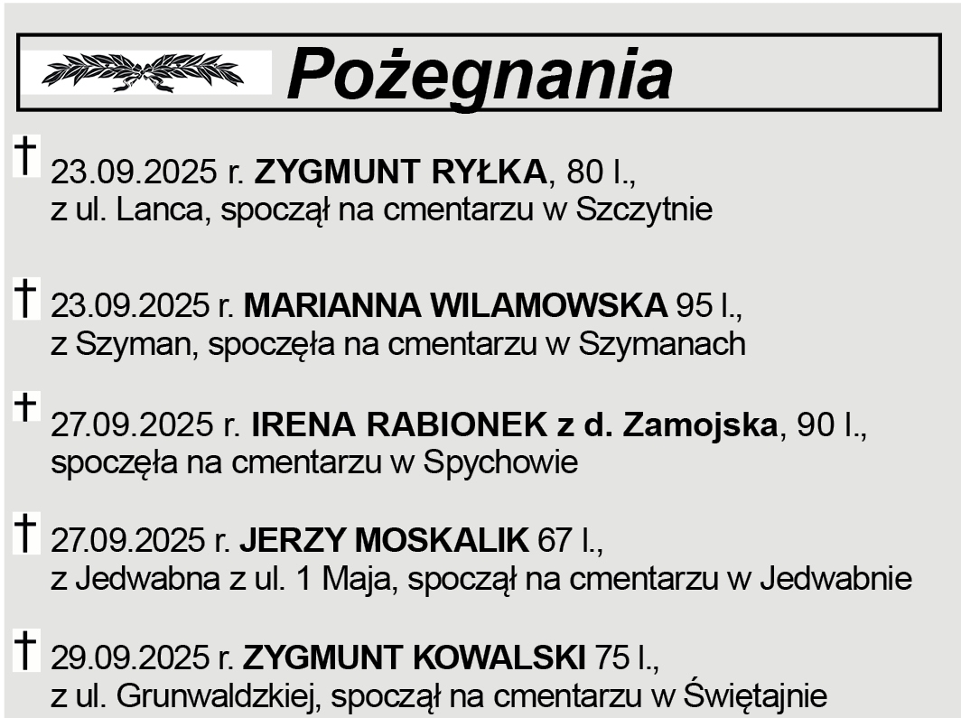 Pożegnania