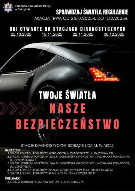 Sprawdź swoje światła