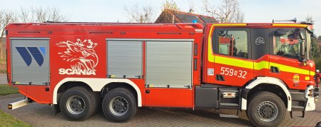 Strażacka bestia u druhów z Jedwabna