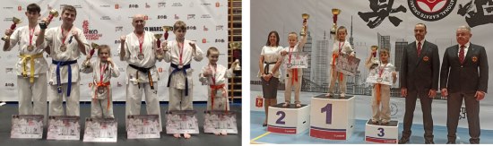 Sześć razy stawali na podium