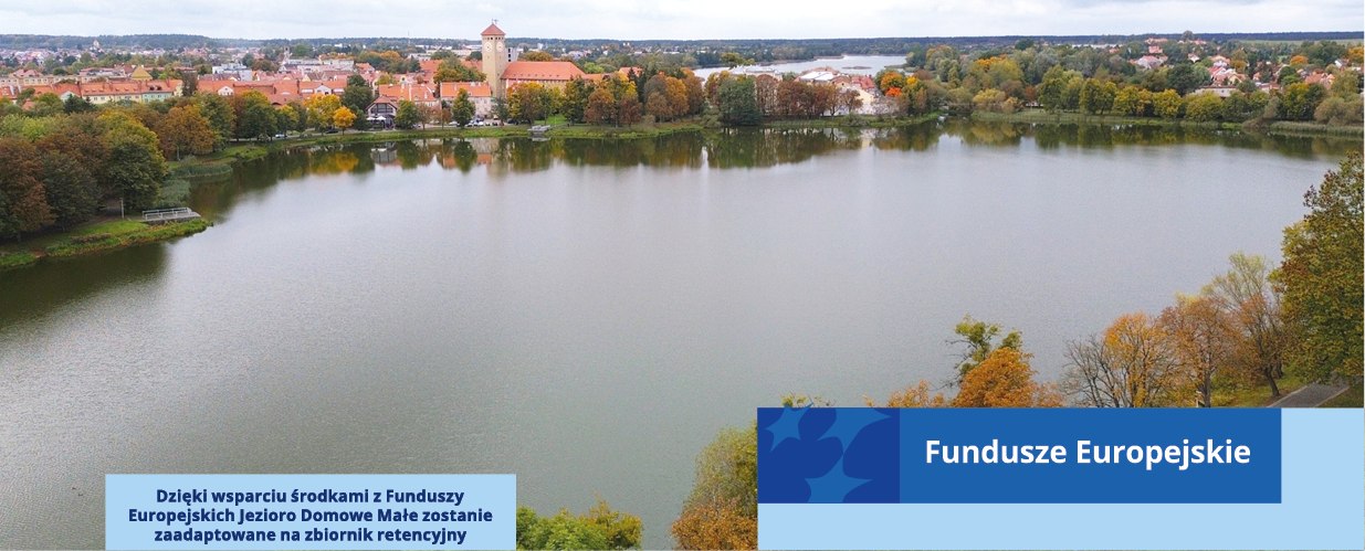 Zwiększenie retencji wód opadowych miasta Szczytno z rekordowym dofinansowaniem ponad 42 mln zł z Funduszy Europejskich