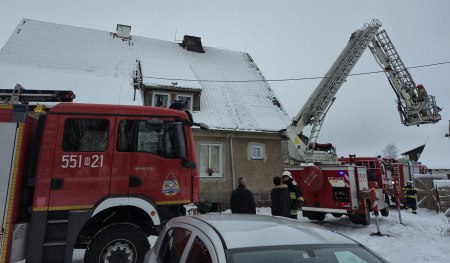 Walczyli z pożarami sadzy