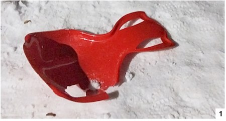 Zima zapukała do Szczytna