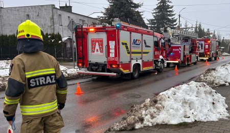Walczyli z pożarami sadzy