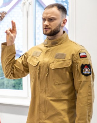 Powitali nowego kolegę