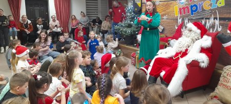 Spotkanie ze świętym Mikołajem