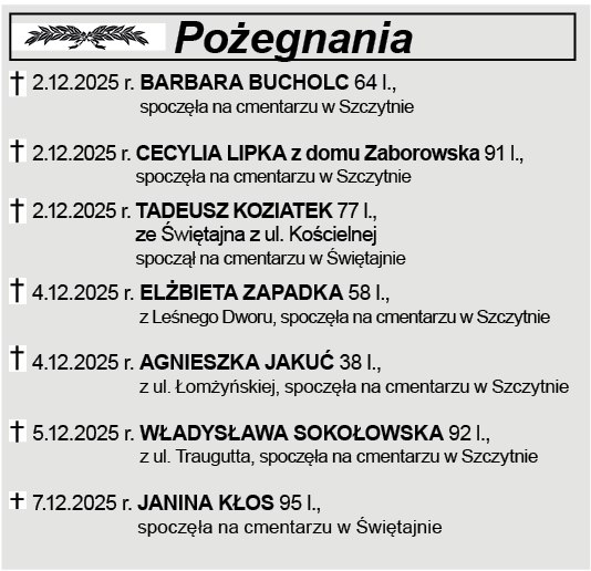 Pożegnania