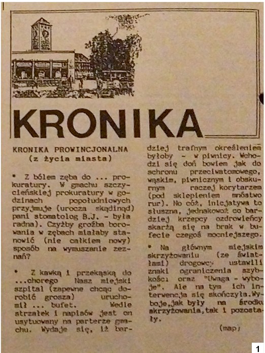 Przyszła kryska na... kronikę