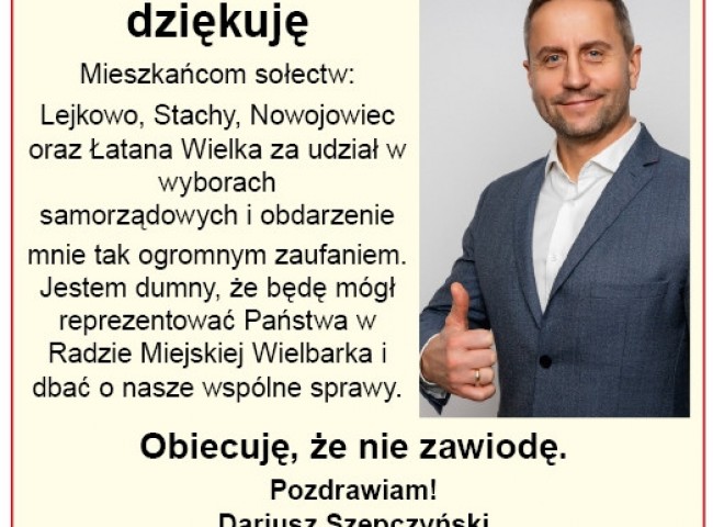 PODZIEKOWANIA