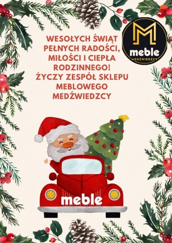 Red and Green Vintage Christmas Invitation