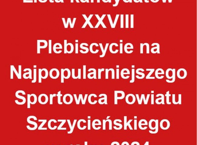 Plebiscyt sportowy