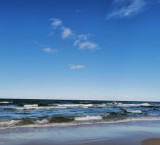 Łeba i błękit nieba