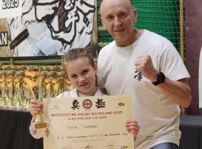 Brązowy medal Marii Chamery